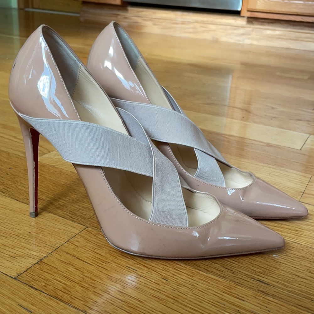 Christian Louboutin Nude Sharpstagram Heels